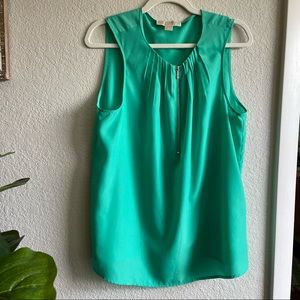 Michael Kors Teal Blouse